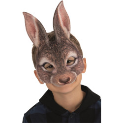 Maska králík hnědá